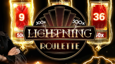 Lightning Roulette live casino at Neon54