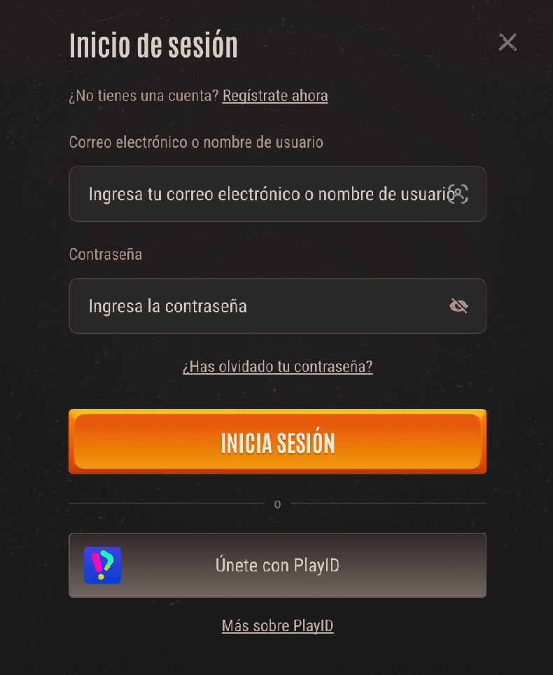 Iniciar sesión en Neon54